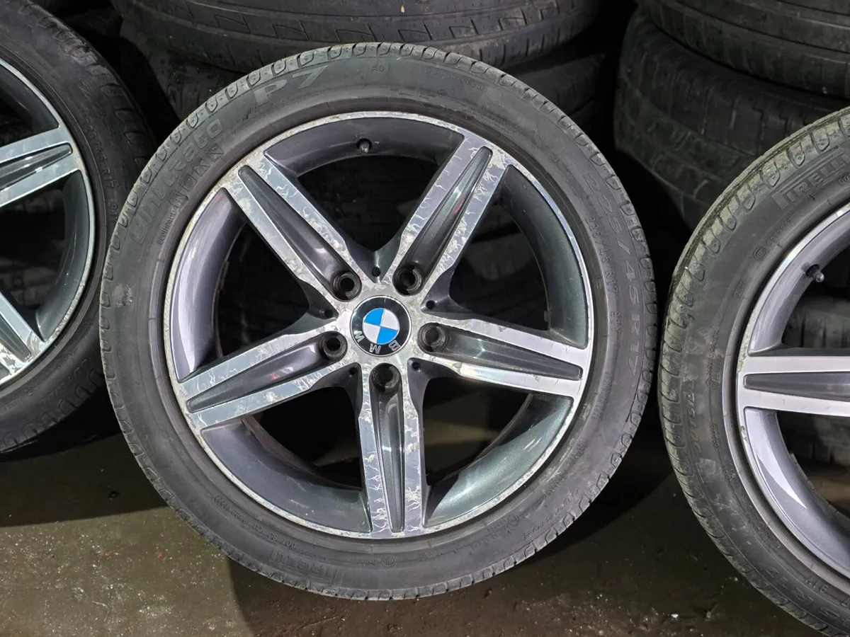 #45 Genuine BMW 17" Alloys 5X120 - Image 1