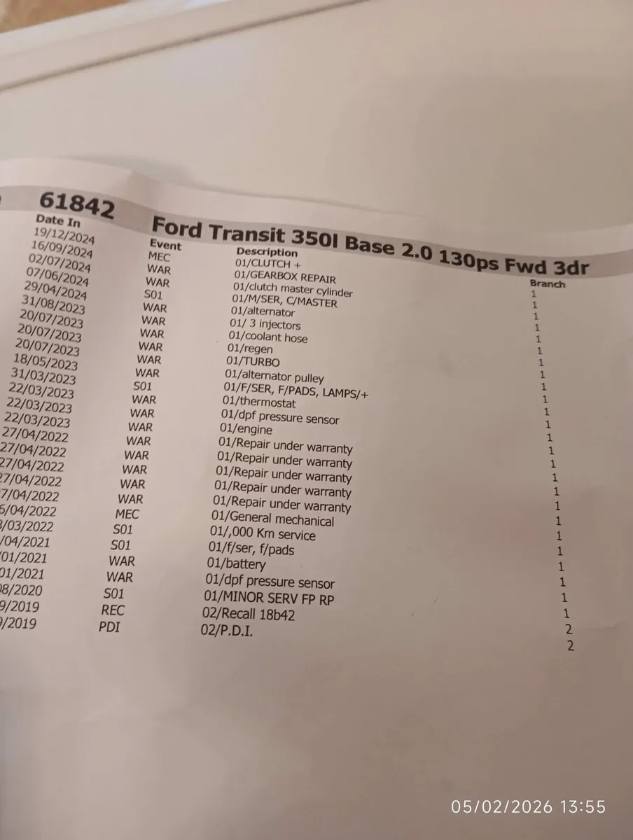 192 Ford transit 180 km - Image 4