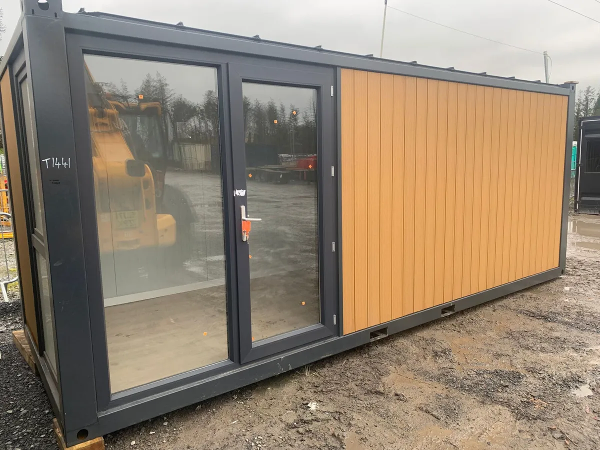 20ft x 7ft Garden Office / Site Office Cabin - Image 1