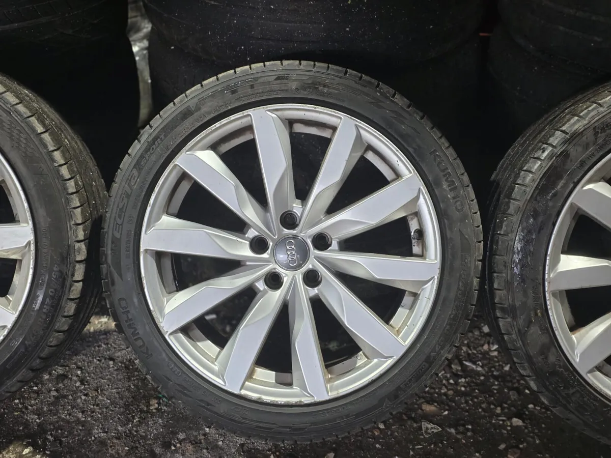 #46 Genuine Audi 18" Alloys 5X112 - Image 2