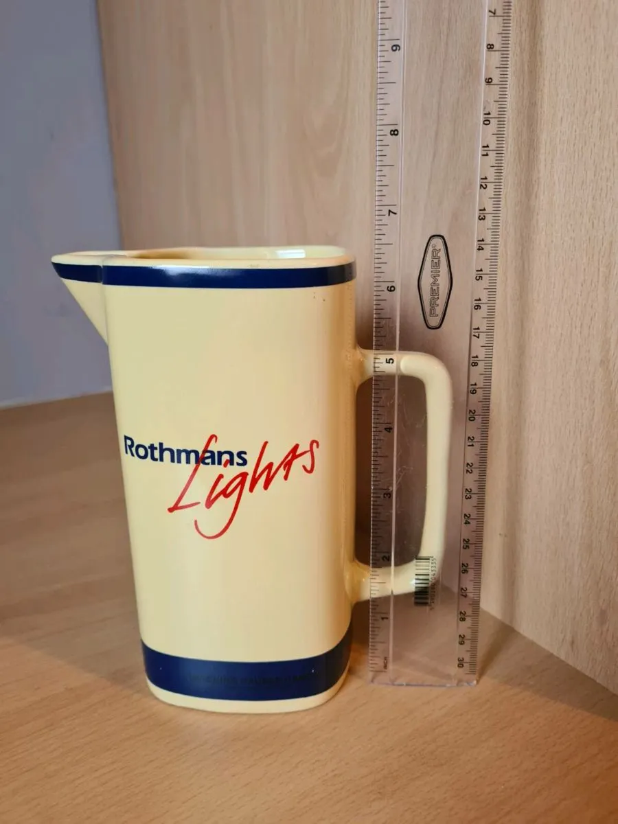 Vintage 6" Rothmans Jug - Image 1