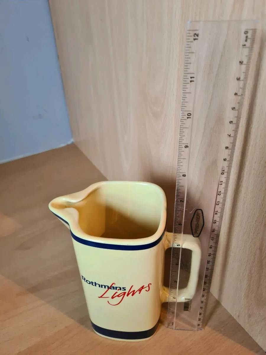 Vintage 6" Rothmans Jug - Image 3