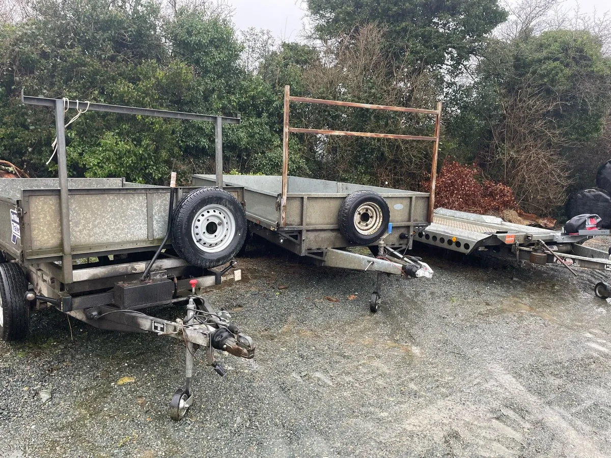 Selection of trailers for hire - Image 1