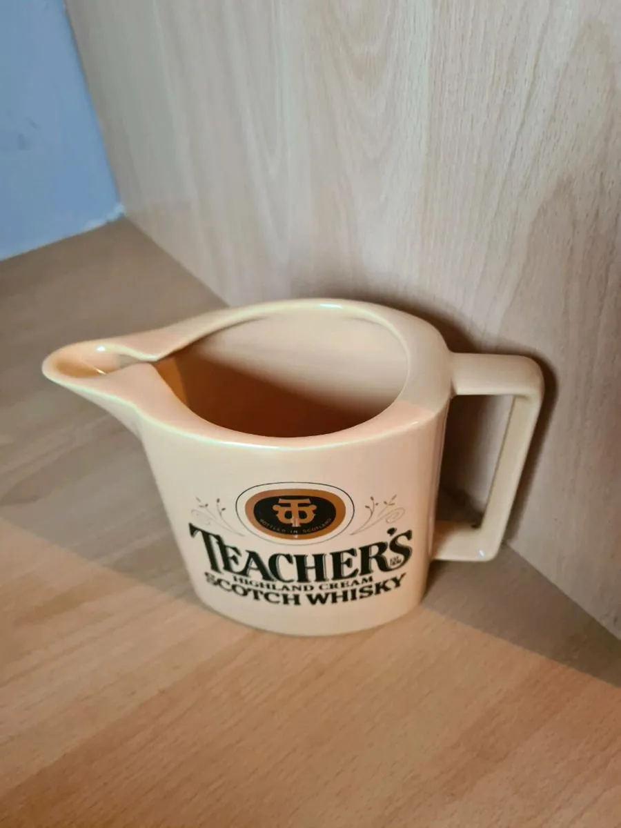 Vintage 5" Teacher's Highland Cream Whisky Jug - Image 2