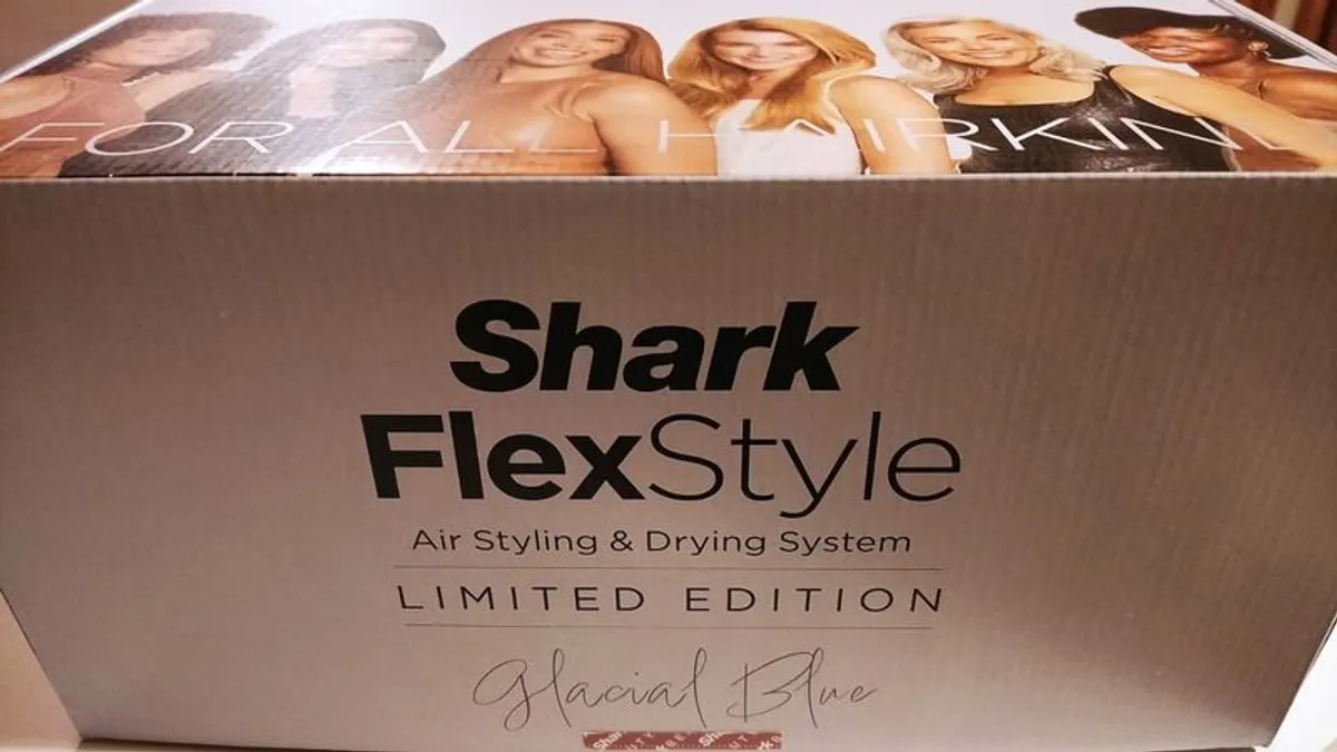 Shark FlexStyle (6 in 1 with Case) Air Styler & Hair Dryer - Limited Edition Glacial Blue - Image 1