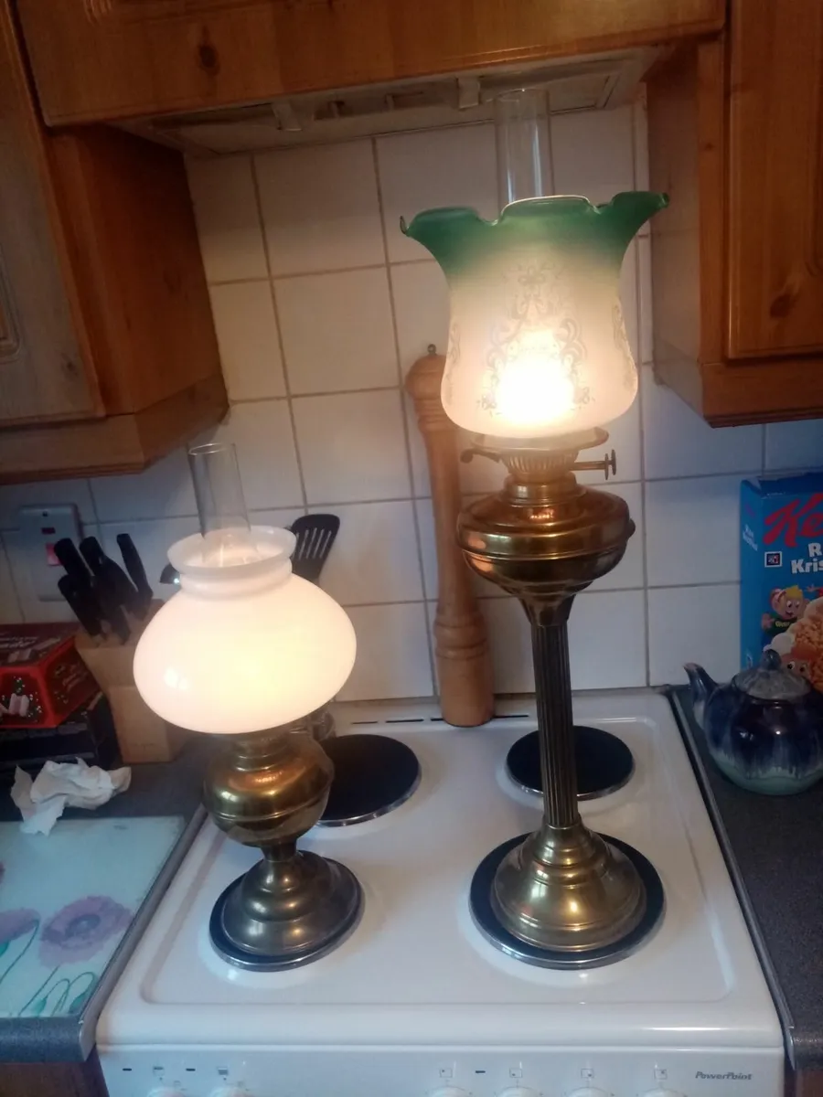 Victorian Oil Lamps - Image 1