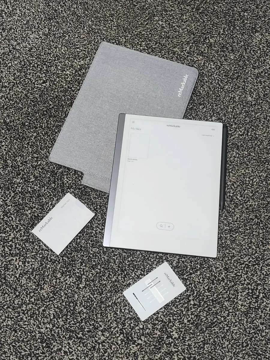 Remarkable 2 Paper Tablet With Folio  Marker Plus - Image 1