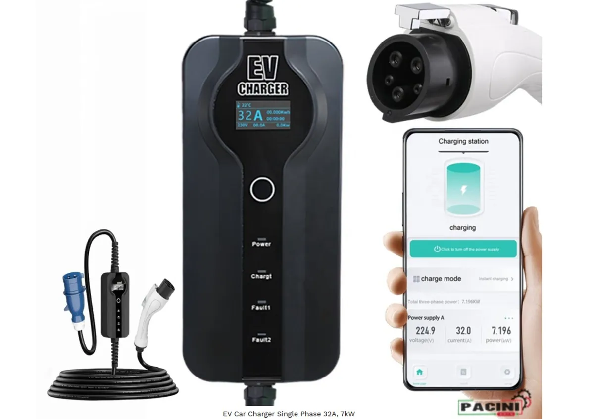 EV Car Charger Single Phase 32A, 7kW - Image 4