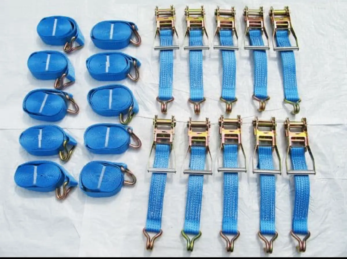 10 10M 5TON RATCHET STRAPS - Image 1