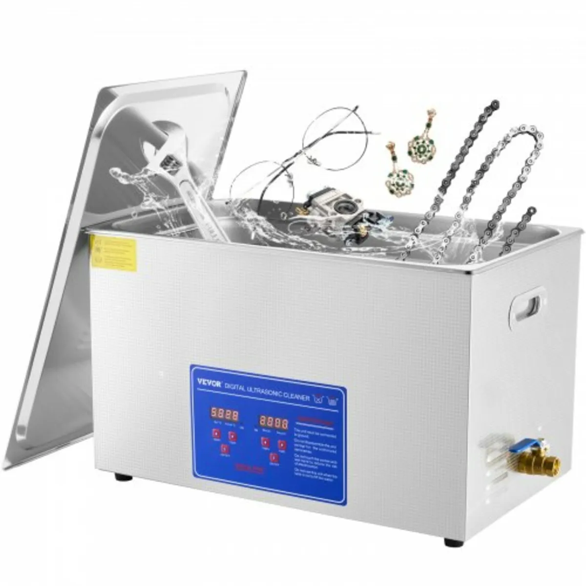Professional Ultrasonic Cleaner, 27.2 L Ultrasonic - Image 1