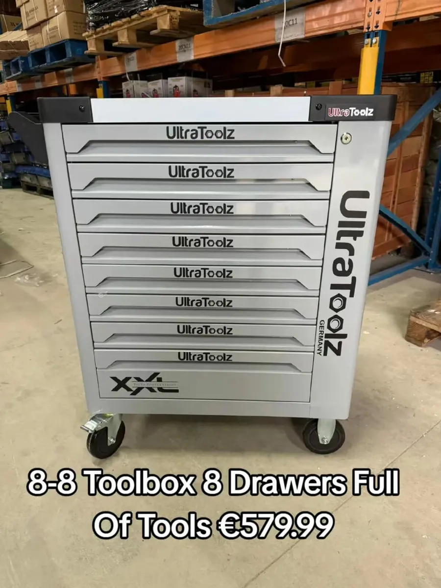 8-Drawer Toolchest Full Of Tools - Image 1