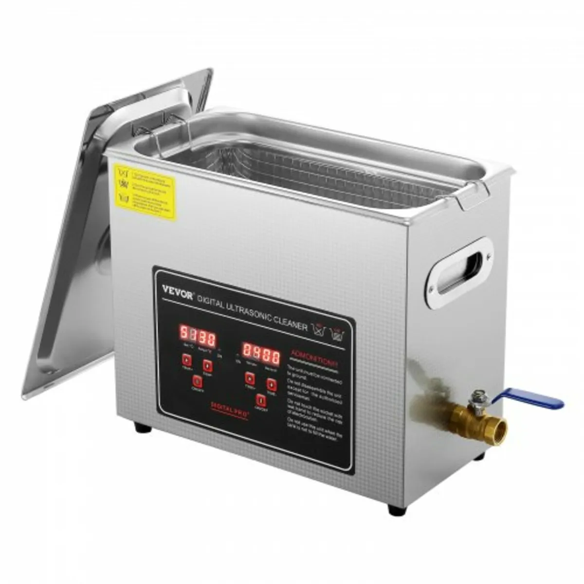 Ultrasonic Cleaner with Digital Timer & Heater, Pr - Image 1