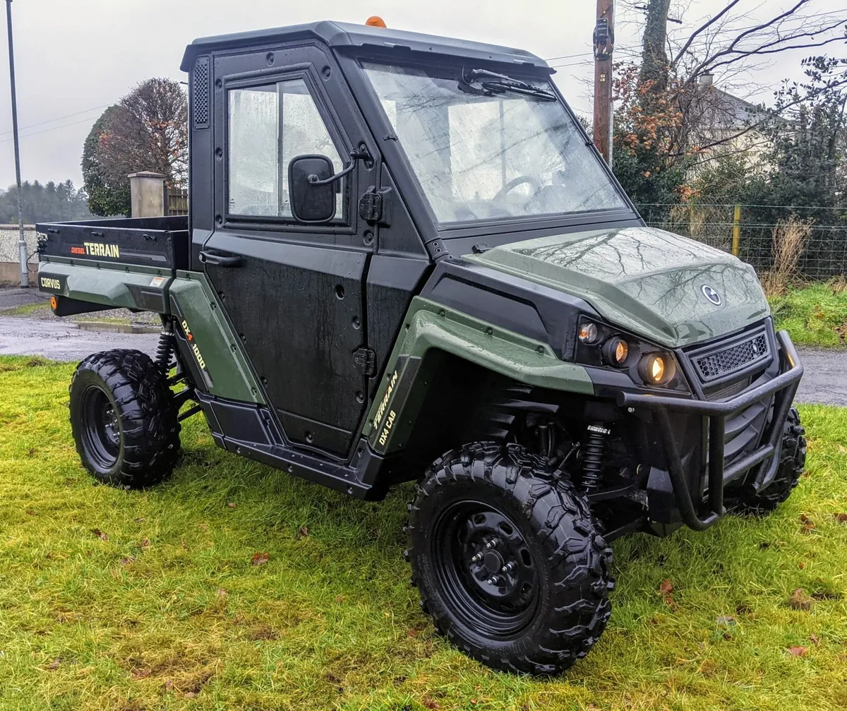 2025 Corvus DX4 1000cc Diesel Full Cab Gator - Image 3