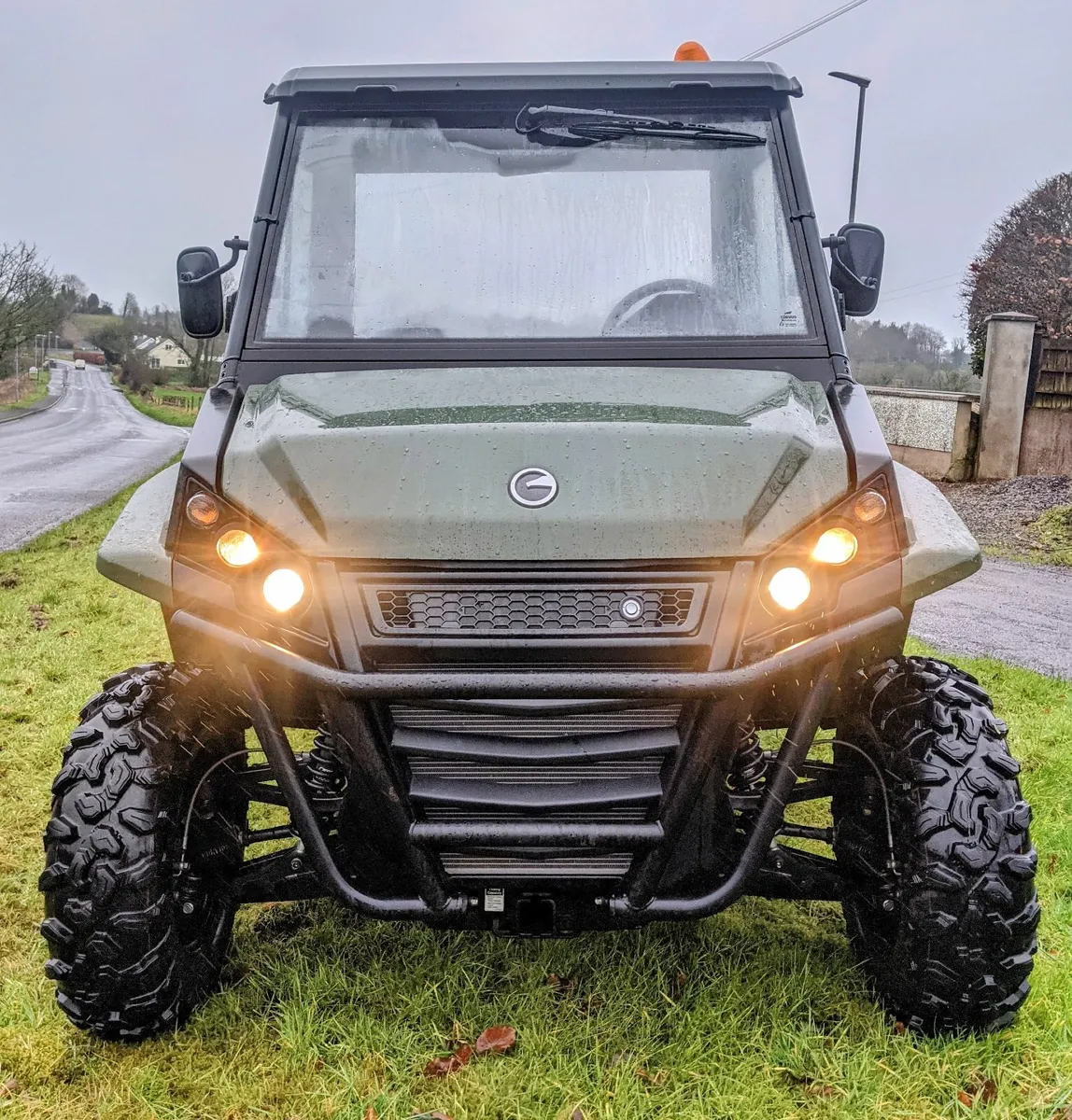 2025 Corvus DX4 1000cc Diesel Full Cab Gator - Image 2