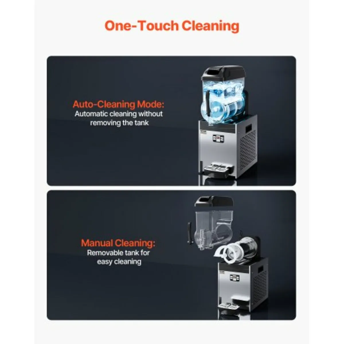 Commercial Slushy Machine, 12L Single Tank Frozen - Image 4