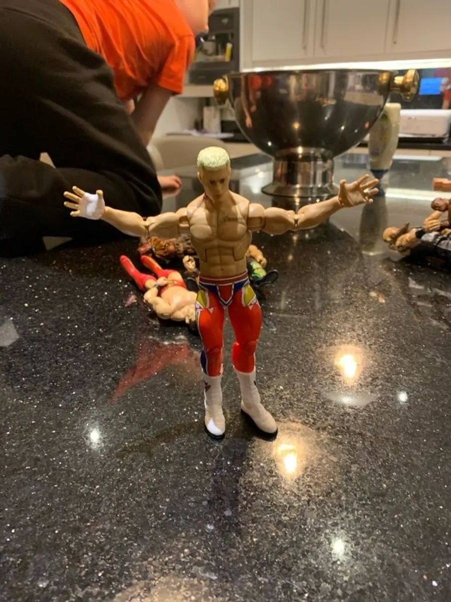 WWE figures - Image 1