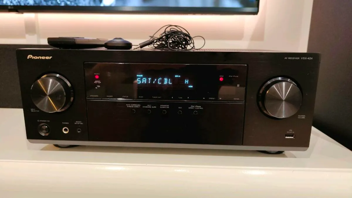 Pioneer VSX-424 5.1 HDMI AV Receiver - Image 3