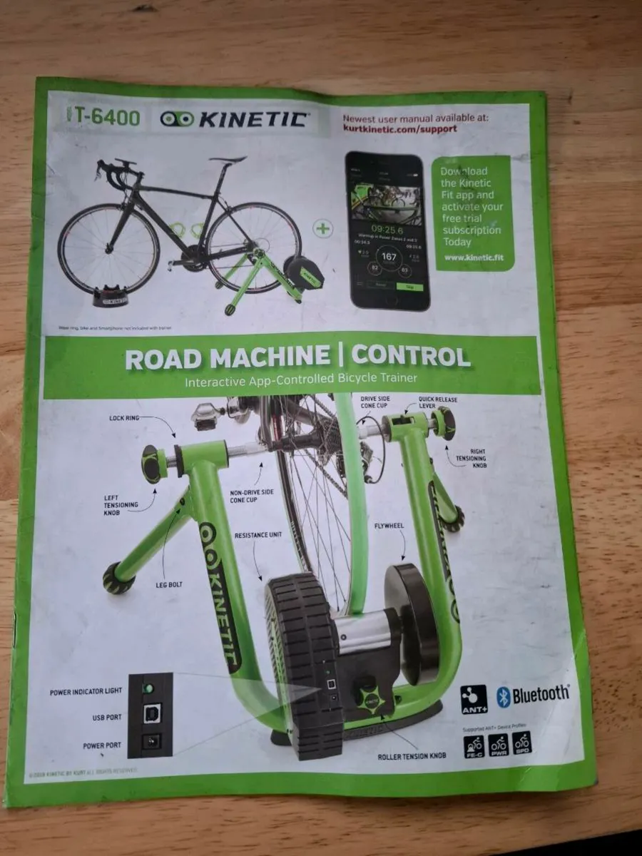 Kinetic turbo trainer T6400 - Image 1