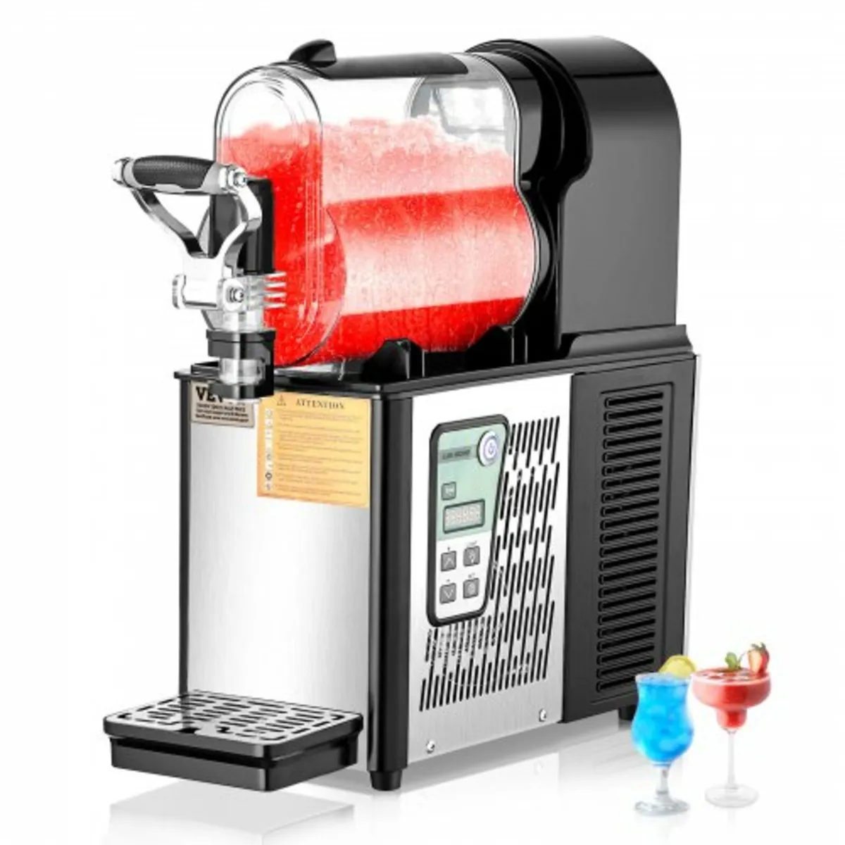 Commercial Slushy Machine, 3L Single Tank Frozen D - Image 1