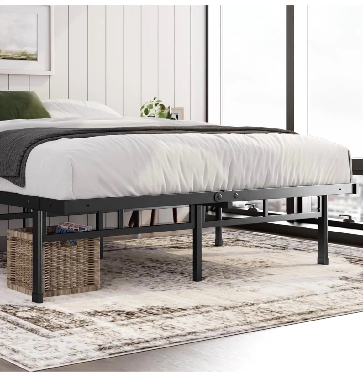 Super King Bed frame - Bed 180x200 cm  36cm - Image 2