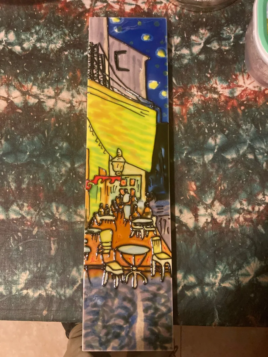 Art pottery wall hanging free postage