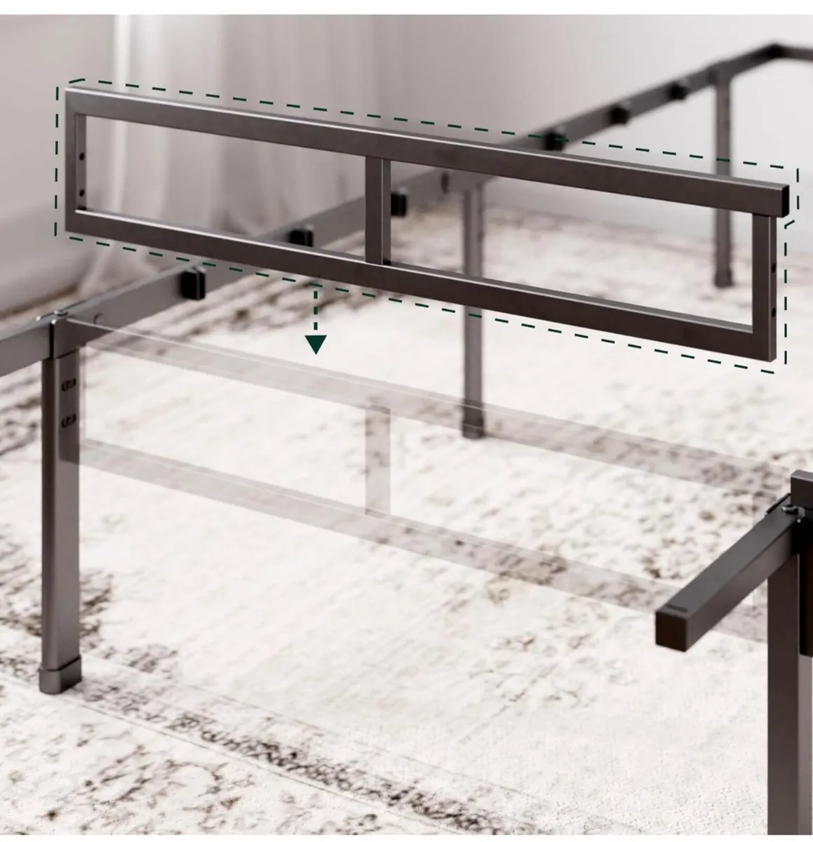 Super King Bed frame - Bed 180x200 cm  36cm - Image 3