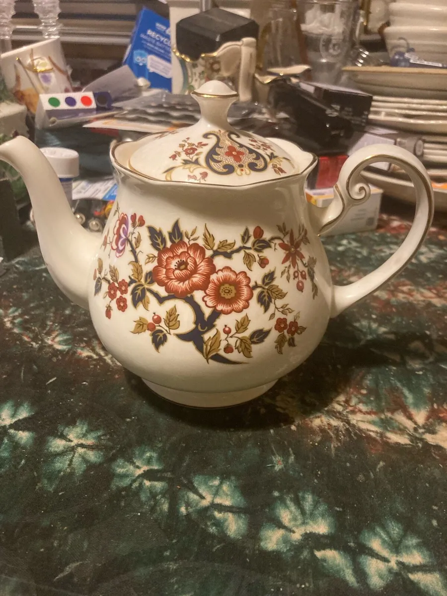 Vintage china teapots postage available - Image 2