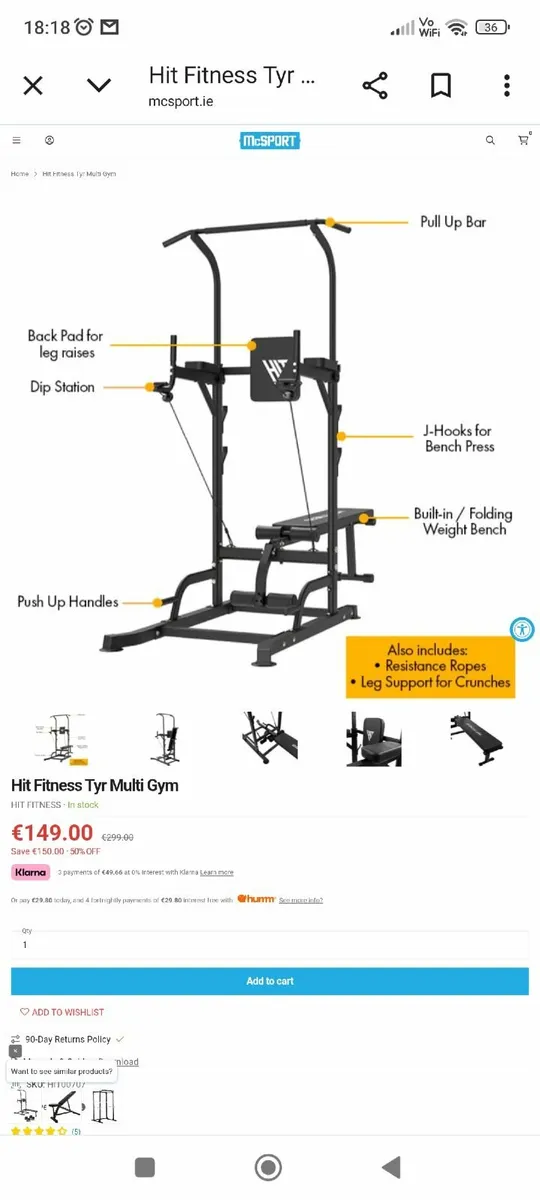 Power tower like new - Image 3