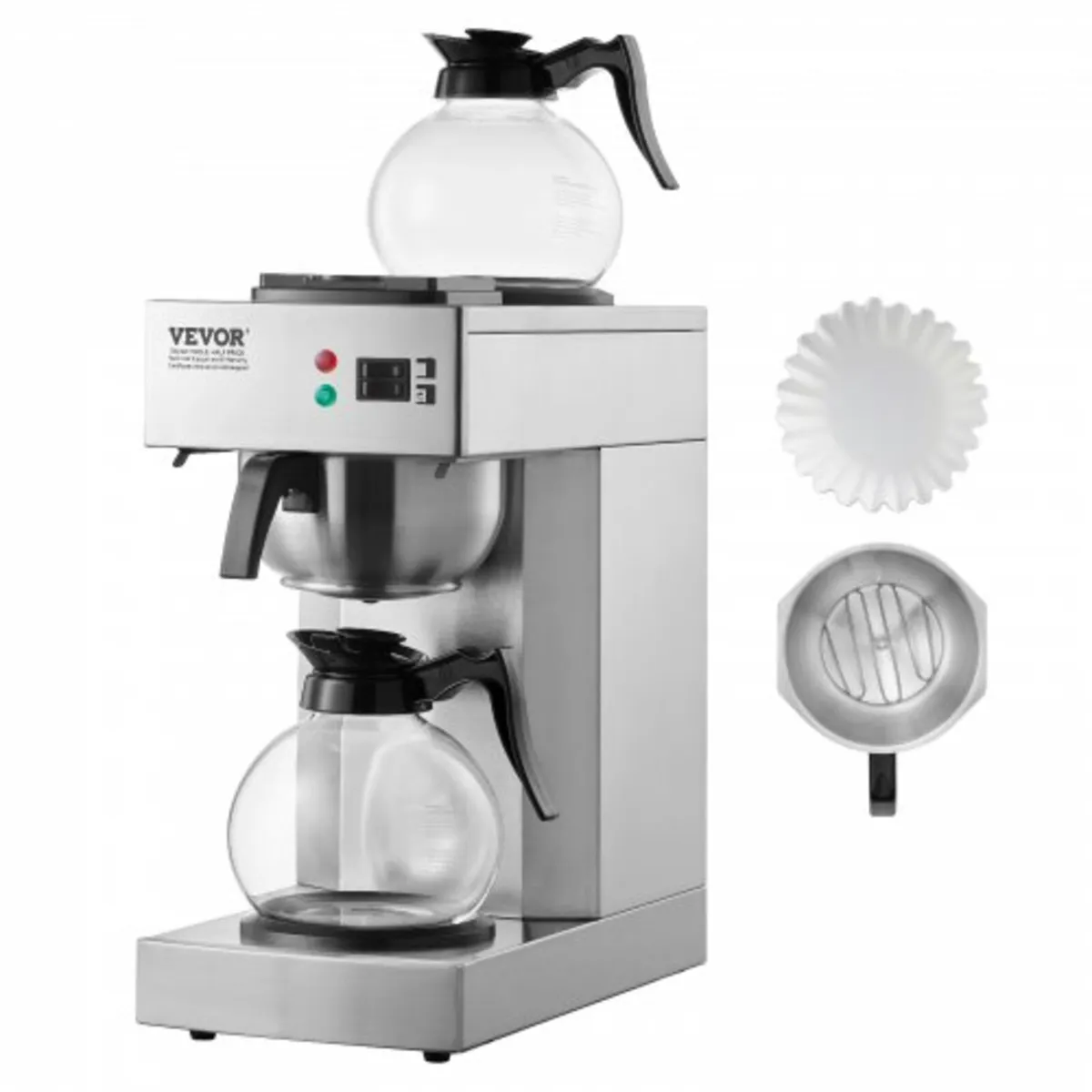 12 Cups Commercial Drip Coffee Maker, Coffee Maker - Image 1