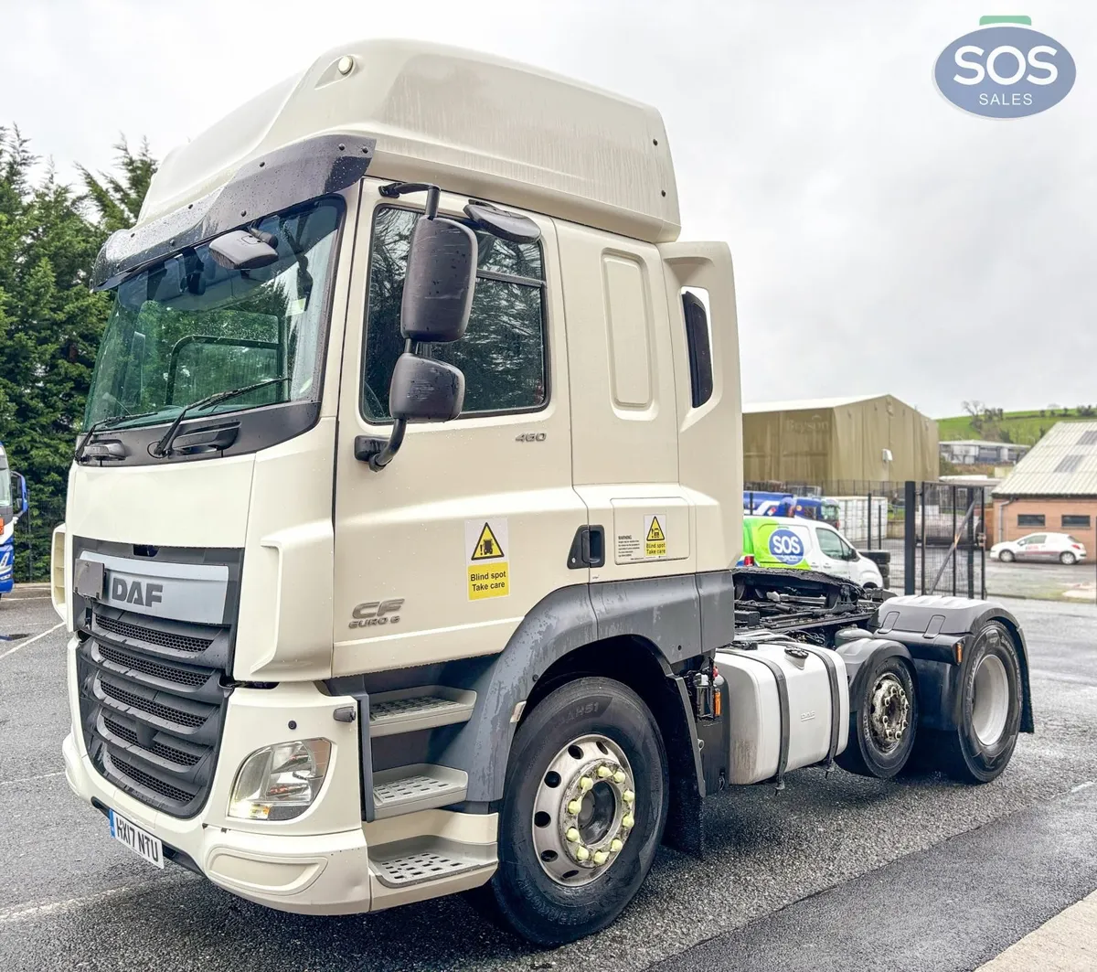 2017 DAF CF 460 FTP Euro 6 Tractor Unit - Image 1