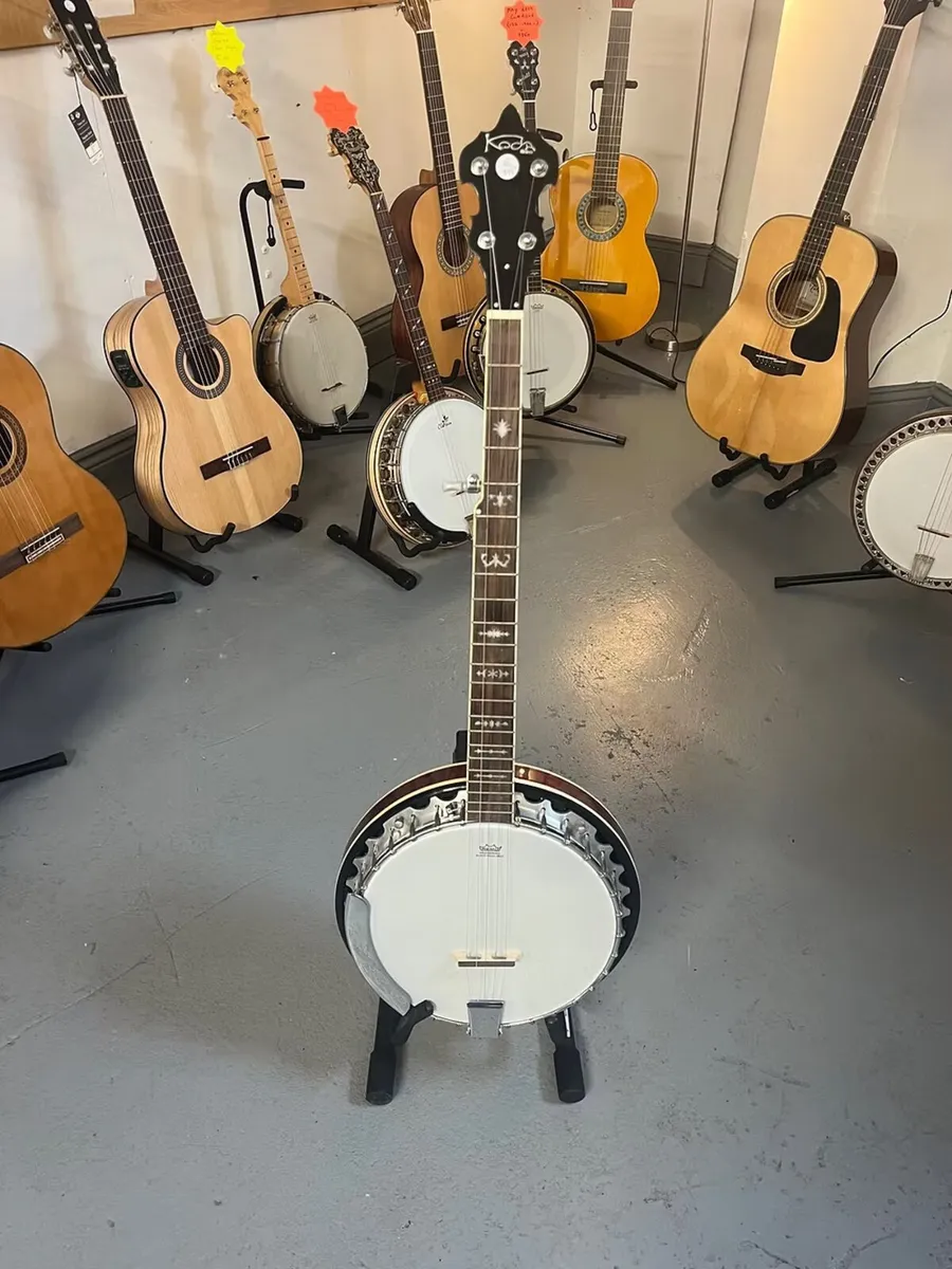 KODA 5 STRING LONG NECK BANJO @ THE MUSIC STORE - Image 1