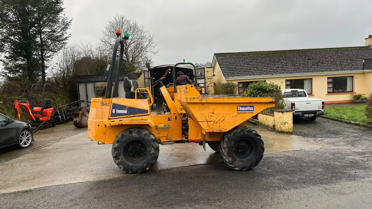 2017 Thwaites 6 tonne dumper - Image 4