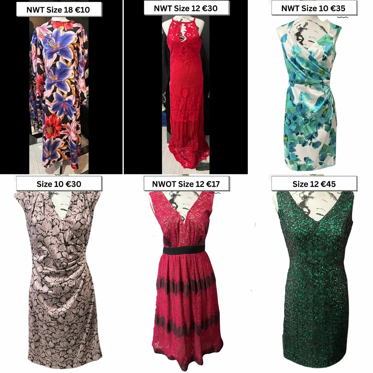 Womens Occasionwear dresses size 8 -16 - Image 3