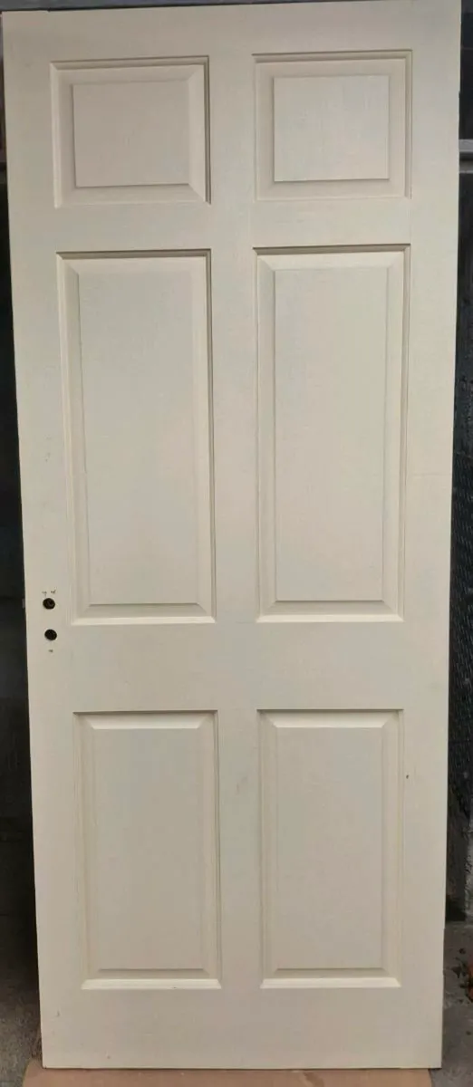 Solid 6 panel doors - Image 1