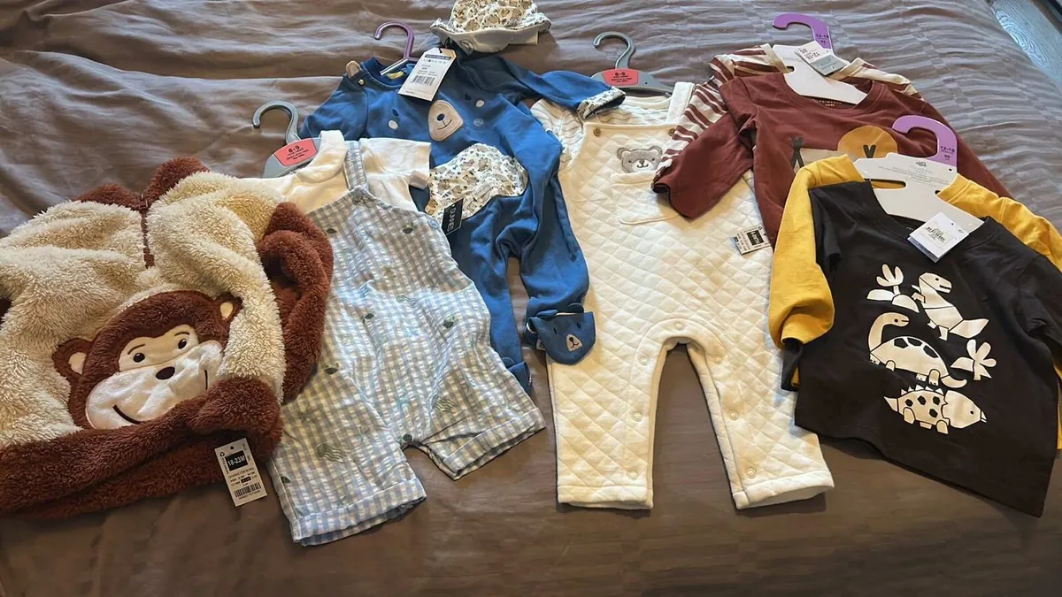 brand new baby boy clothes