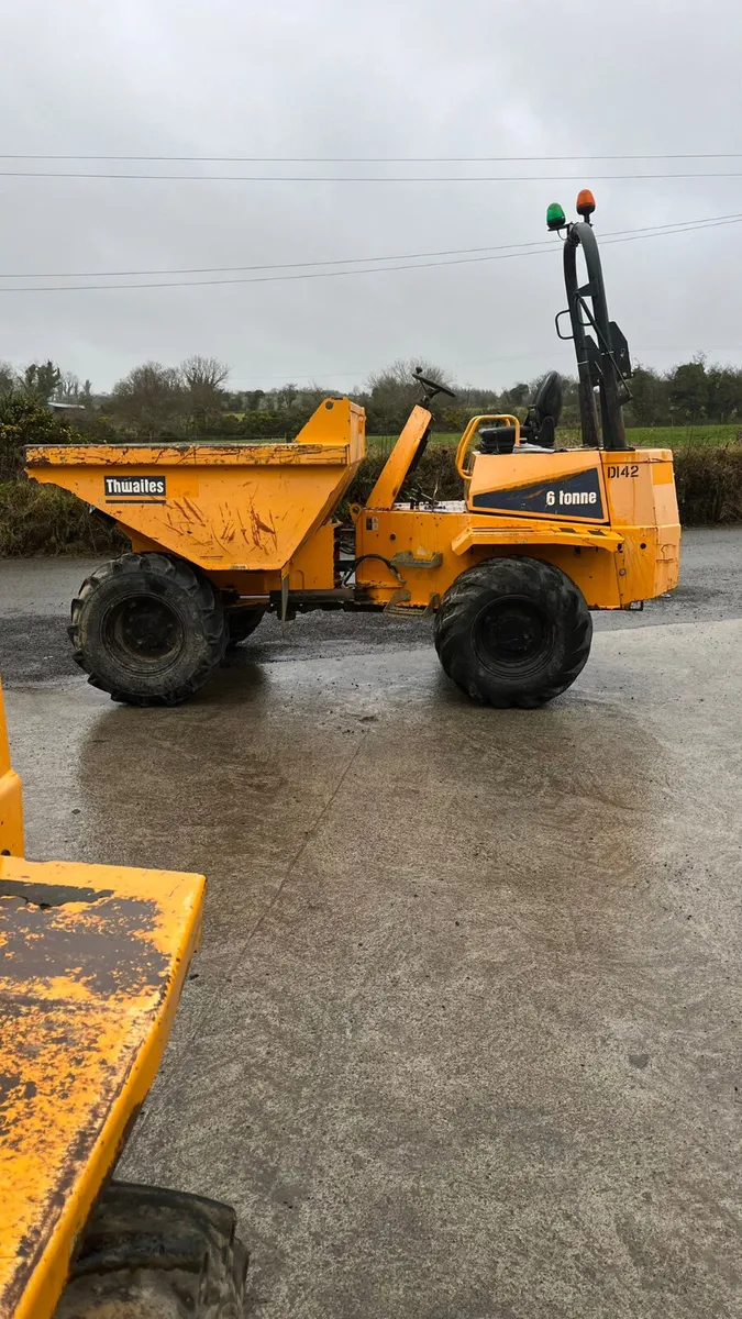 2017 Thwaites 6 tonne dumper - Image 2
