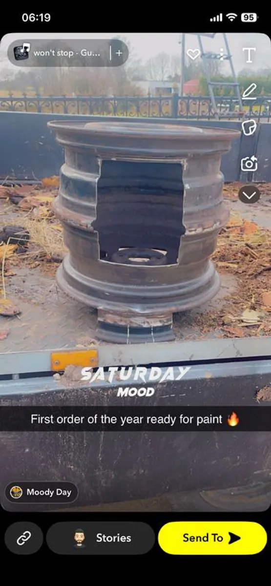 Upcycled Firepit - Image 2