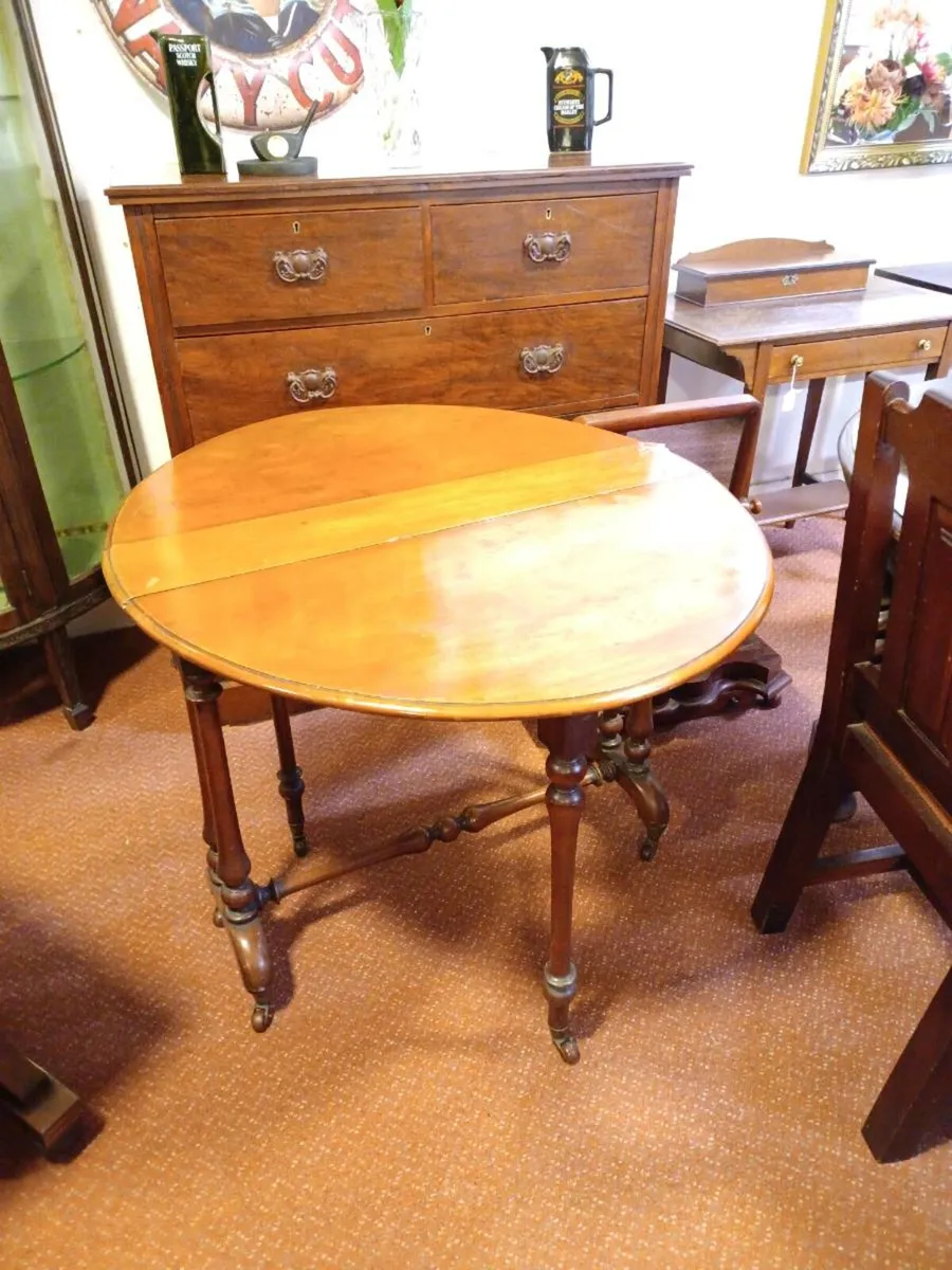 Victorian  mahogony  suderland  table - Image 1