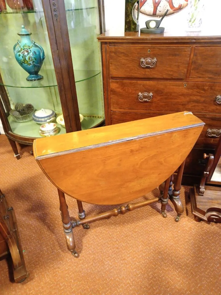 Victorian  mahogony  suderland  table - Image 2