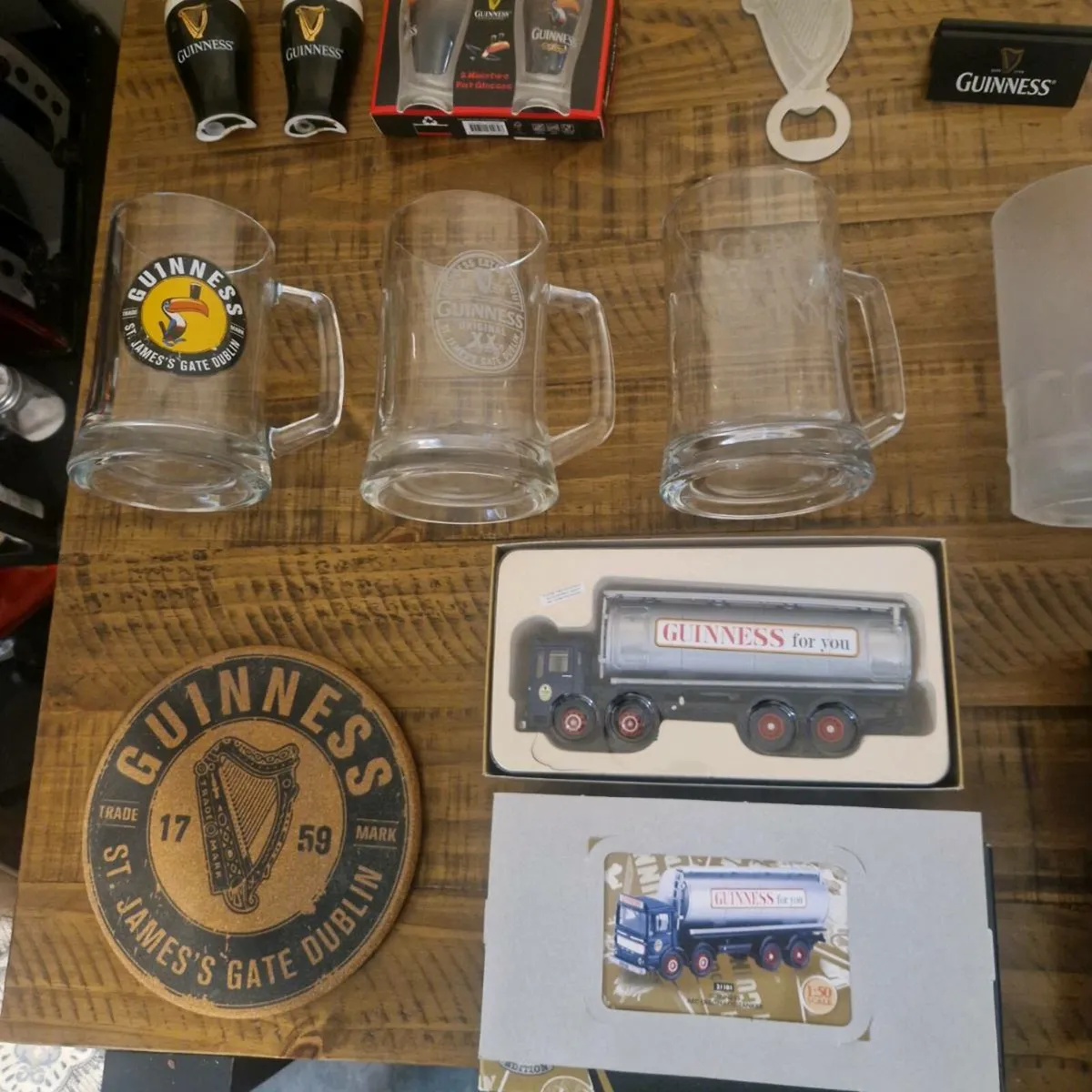 Guinness bar mancave pub collectable joblot - Image 2