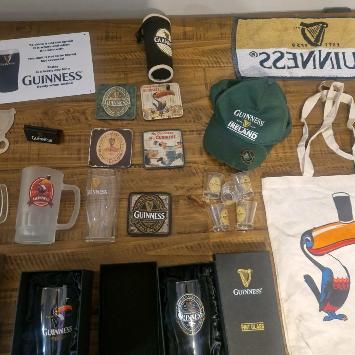 Guinness bar mancave pub collectable joblot - Image 4