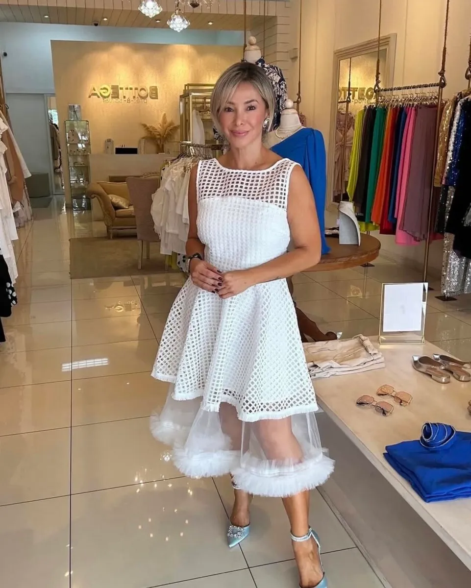 Brand New White Civil Wedding Outfit & ALDO heels - Image 1