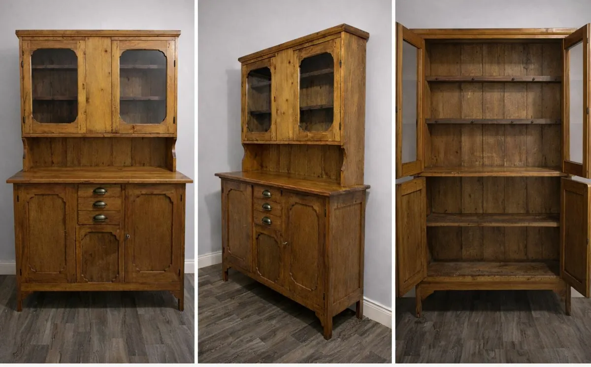 Antique Solid Wood Cupboard – South African origan - Image 2