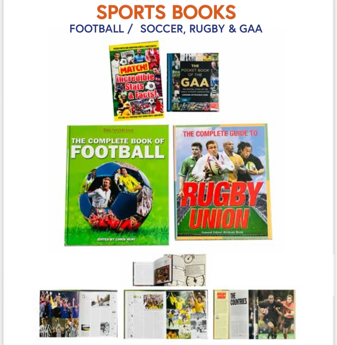 Beautiful Sport Books:  Football, Rugby Union  GAA - Image 2