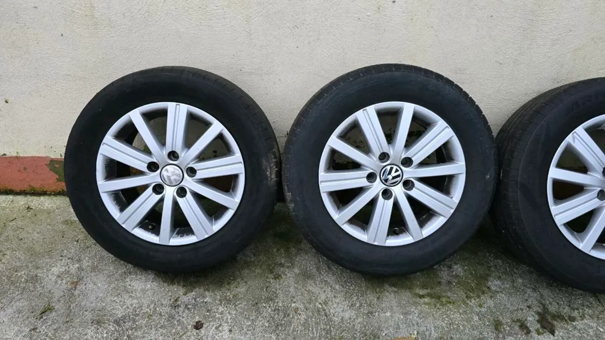 15" Volkswagen Alloy Wheels 5x112 - Image 2