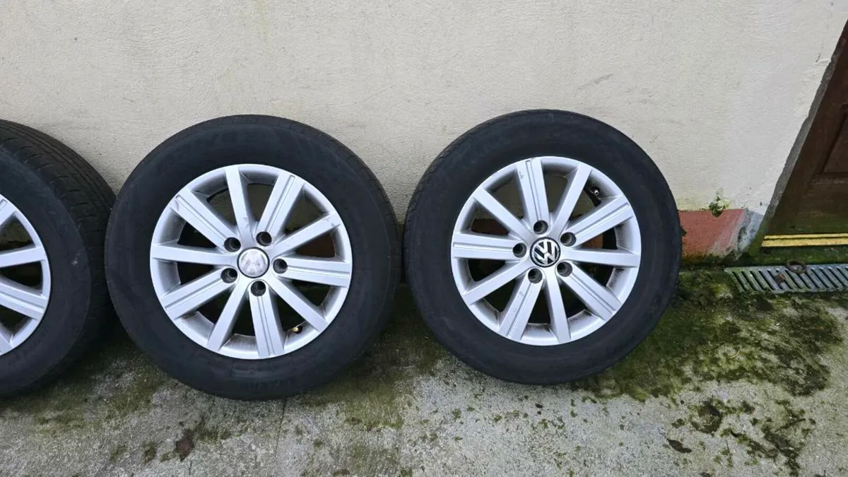 15" Volkswagen Alloy Wheels 5x112 - Image 3