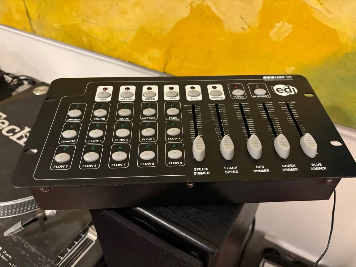DJ Ledj HBR 1B DMX PRO LIGHT CONTROLLER - Image 1