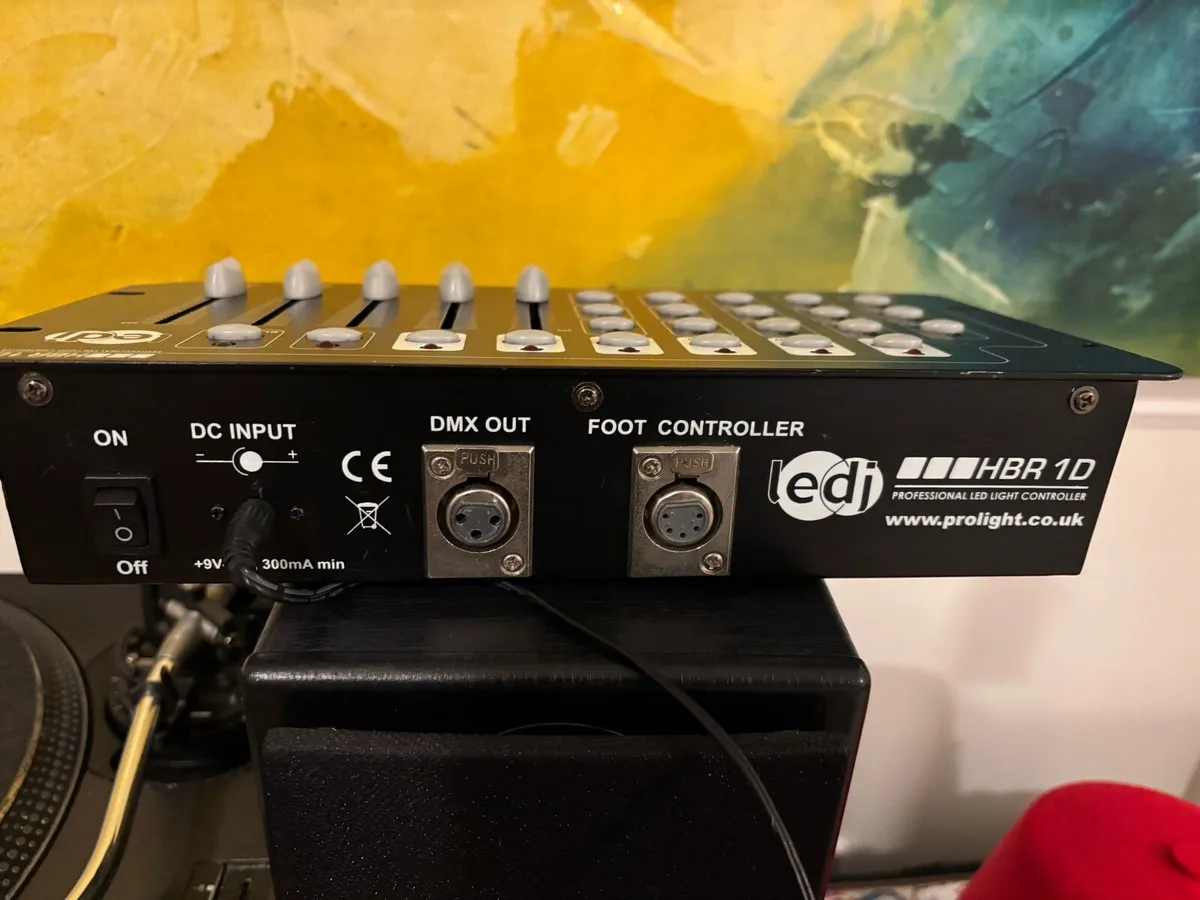DJ Ledj HBR 1B DMX PRO LIGHT CONTROLLER - Image 3
