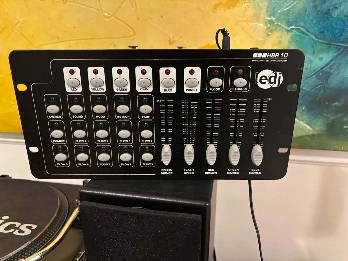DJ Ledj HBR 1B DMX PRO LIGHT CONTROLLER - Image 2