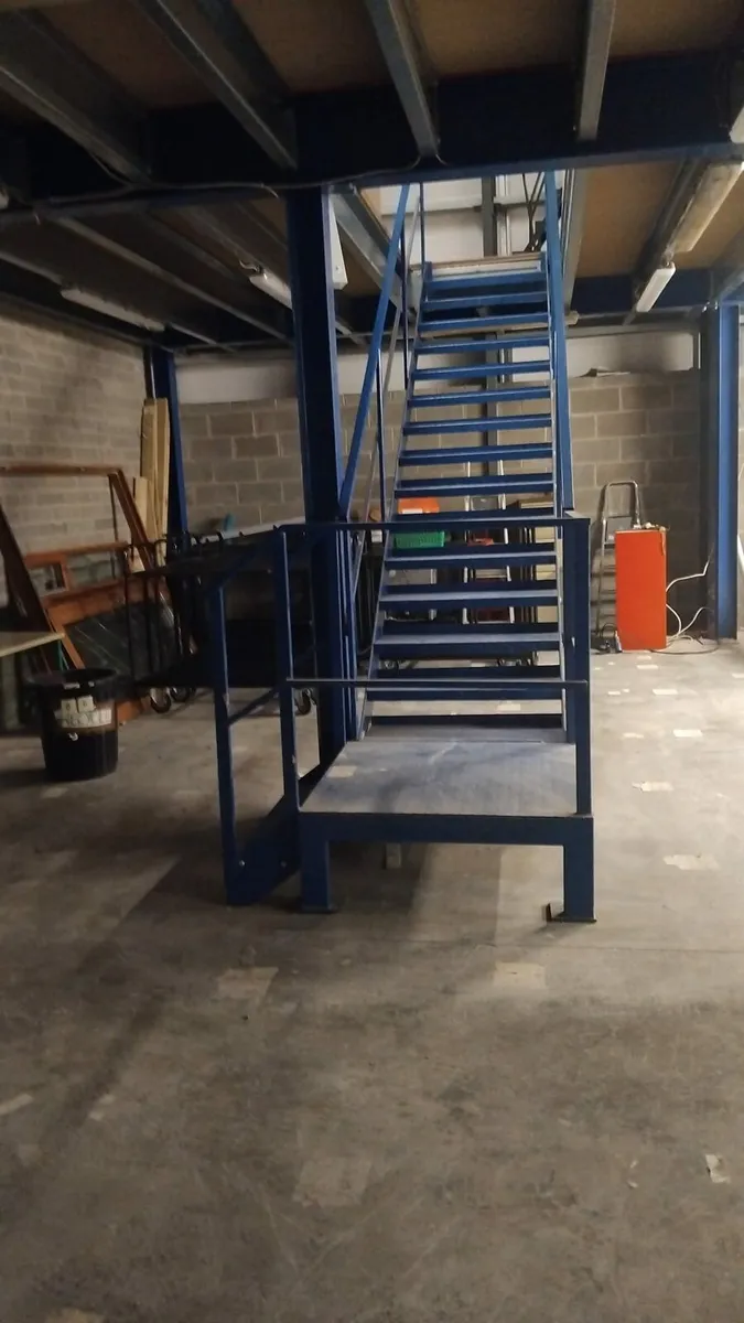 Steel joists indystrial mezzanine floor - Image 3